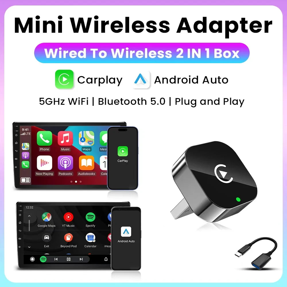 Wireless CarPlay & Android Auto Adapter™