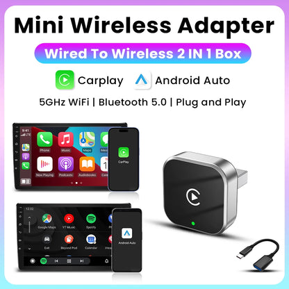 Wireless CarPlay & Android Auto Adapter™