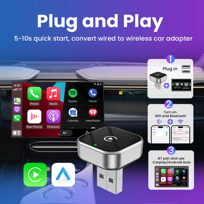 Wireless CarPlay & Android Auto Adapter™