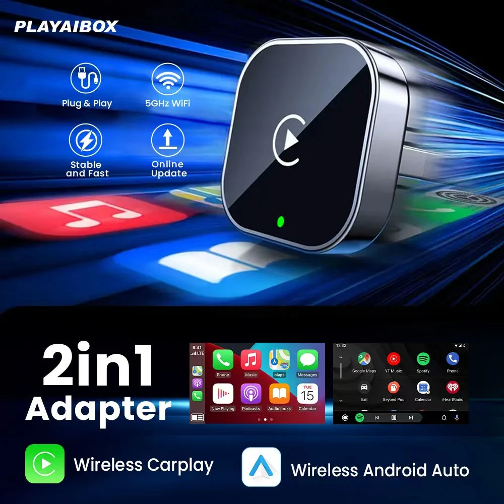 Wireless CarPlay & Android Auto Adapter™