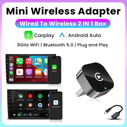 Wireless CarPlay & Android Auto Adapter™